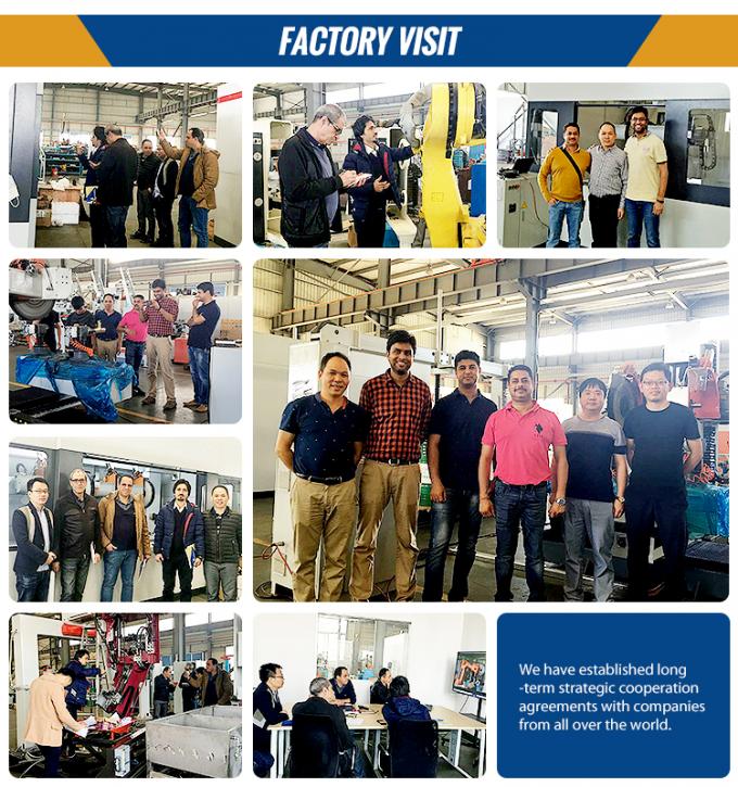 Pintu pegangan otomatis Robot mesin penggiling Cnc 380V 11KW 10