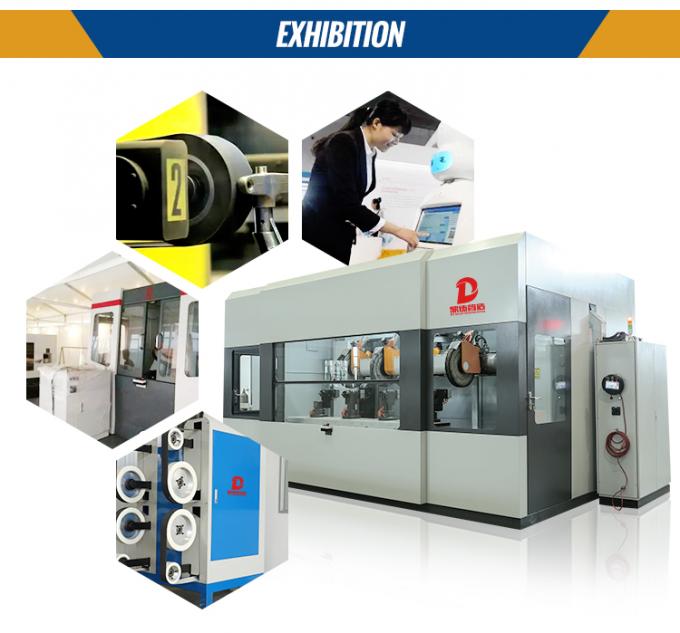 Pintu pegangan otomatis Robot mesin penggiling Cnc 380V 11KW 12