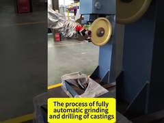 Bagian besi cor Deburring