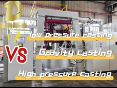 Mesin die casting logam tekanan udara dengan kapasitas tungku 1800KG