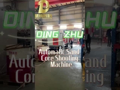 Mesin Pemotretan Inti Pasir Otomatis Dengan Konveyor Untuk Faucet