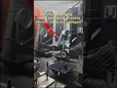 Proses pemolesan robot otomatis penuh Efisien, stabil, dan cerdas #mesinpoles #penggilingan