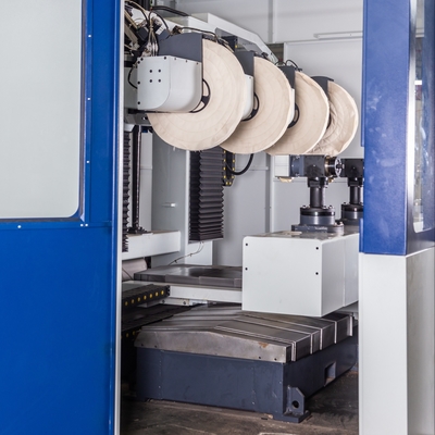 Bathroom Industry CNC Buffing Machine Automatic Metal Polishing For Brass Tube
