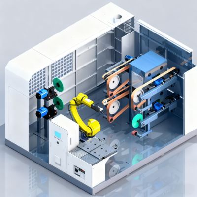 Beli Flexible Robotic Finishing System for Metal Castings Grinding Polishing and Deburring Automation Solution pembuatan online