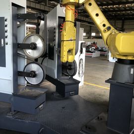 Beli Garansi 1 Tahun Robotic Metal Deburring Machine Sistem Grinding Dan Polishing Robot pembuatan online