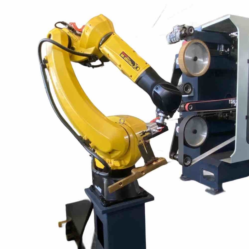 FANUC Robotic Grinding Cell For Hardware Grinding