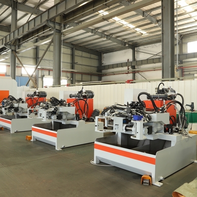 Pengecoran Potongan Produksi Gravity Die Casting Machine Kontrol PLC Untuk Faucet Kuningan