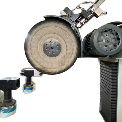 Dua Stasiun Otomatis Polishing Machine Untuk Motorcycle Handlebar Polishing