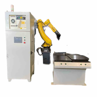 Faucet Handle Metal Surface Grinding / Polishing / Peeling / Milling Machine untuk Sanitary Ware Factory