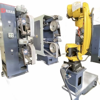 Mesin Poles Robotik 20.5KW Dengan Sel Robot FANUC Untuk Industri