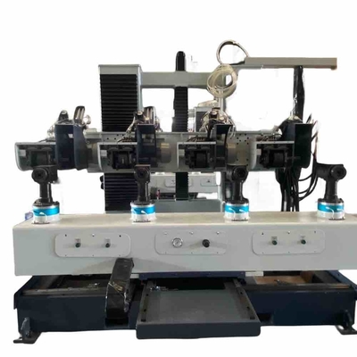 Dua Stasiun Otomatis Polishing Machine Dalam Metal Surface Polishing