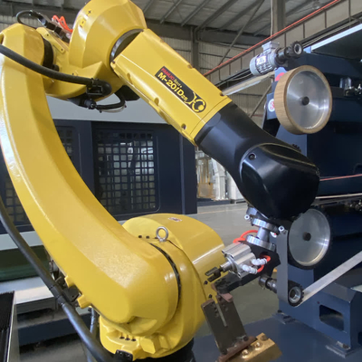 380V FANUC Robot Penggilingan Dan Mesin Polishing Untuk Metal Polishing