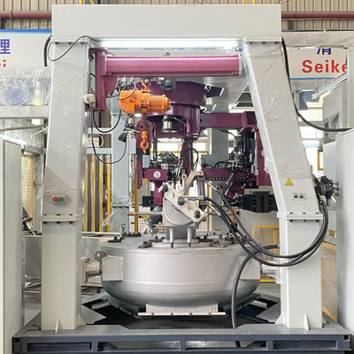 Efisiensi Tinggi Tekanan Rendah Die Casting LPDC Mesin Precision Brass Valve Water Meter Peralatan Foundry