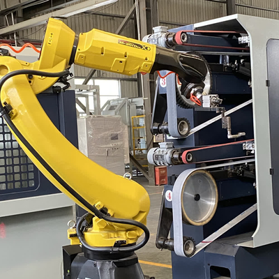 Keran dan Shower Saniterware Mesin penggilingan CNC dengan lengan robot opsional