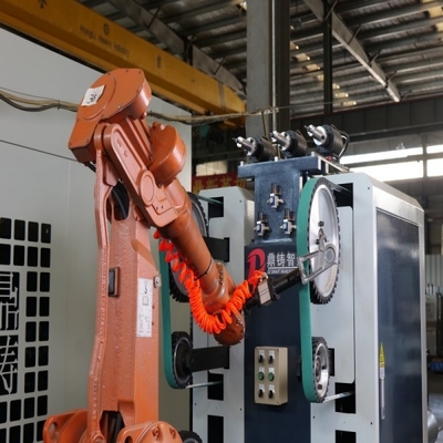 Mesin Robot Deburring dan Grinding untuk Metal Castings Sistem Finishing Hardware Efisiensi Tinggi