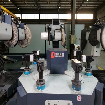 CNC Polishing Machine untuk Kompensasi Koordinat Otomatis Aluminium Mobil Wheel Hub Faucet Hardware Castings