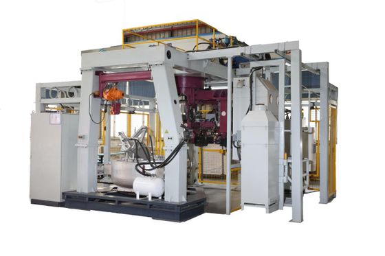 Tembaga Tekanan Rendah Die Casting Machine 125KW 8Mpa Hydraulic