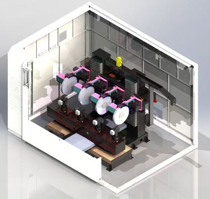 Sistem polesan otomatis presisi tinggi, digunakan untuk mesin polesan CNC dari berbagai pipa bengkok