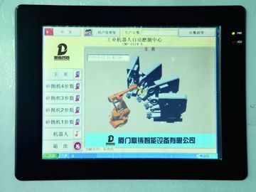 Tembaga Permukaan Keran Mesin Robot Polishing Mudah Mengoperasikan Dengan Sistem CNC
