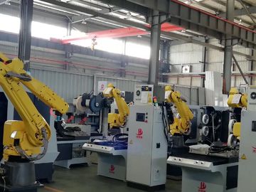 Multifungsi Mesin Buffing CNC, Robotic Polishing Cell Untuk Faucet Hardware