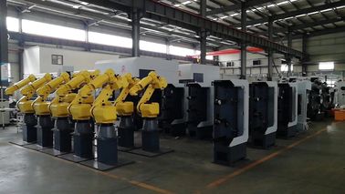 11KW Mesin Robot Metal Polishing Dengan Lengan FUNAC