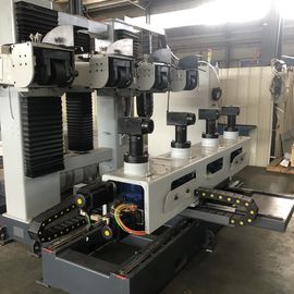 Sanitary Fittings CNC Polishing Mesin Buffing Wheel Dengan Tegangan 380V / 50Hz