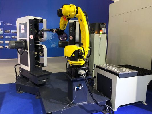 Mesin Buffing Robot Untuk Faucet Dengan Motor Stepper 1.5KW