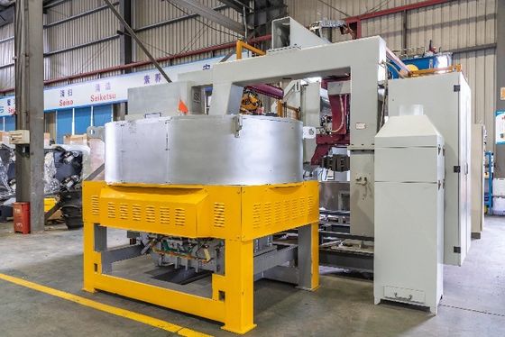 Mesin LPDC Shower Tap Mixer 700KG / jam Dengan Dua Manipulator Independen