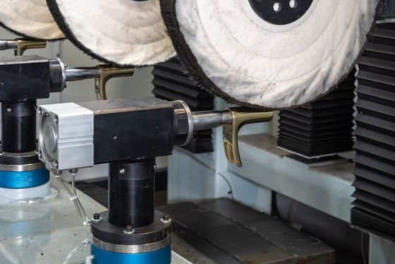 Mesin Pemoles CNC Roda Buffing yang Dapat Diprogram Untuk Finishing Permukaan