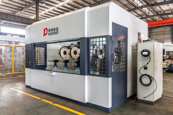 Mesin pengampus industri sumbu X kecepatan maksimum 20m/min sumbu V perjalanan hingga ±720° mesin polesan otomatis