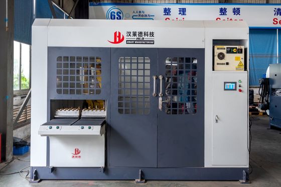 Mesin Penggiling Sabuk Abrasive yang Dapat Diprogram Ulang 380V Untuk Perawatan Permukaan