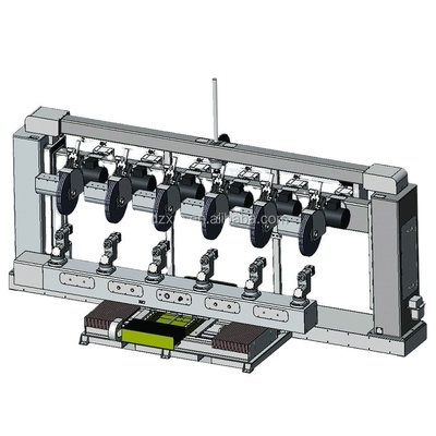 Gagang Pintu Faucet Mesin Pemoles CNC Dengan Operasi Simultan Beberapa Stasiun
