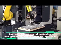 Auto 220v Robot Mesin Penggiling Untuk Kaki Kursi Kantor, Garansi Satu Tahun